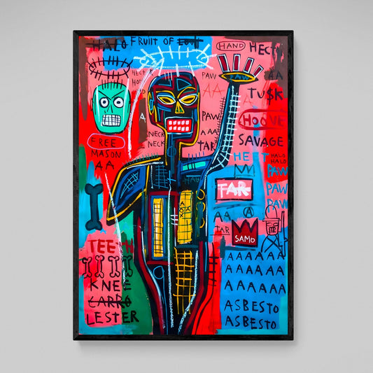 Cuadro Africa Basquiat - La Casa Del Cuadro