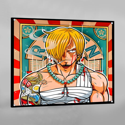 Cuadro Anime Pirata Cocinero - La Casa Del Cuadro