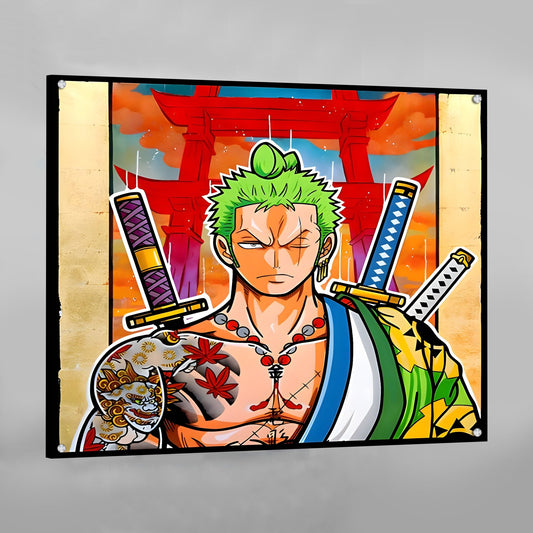 Cuadro Anime Pirata Espada - La Casa Del Cuadro