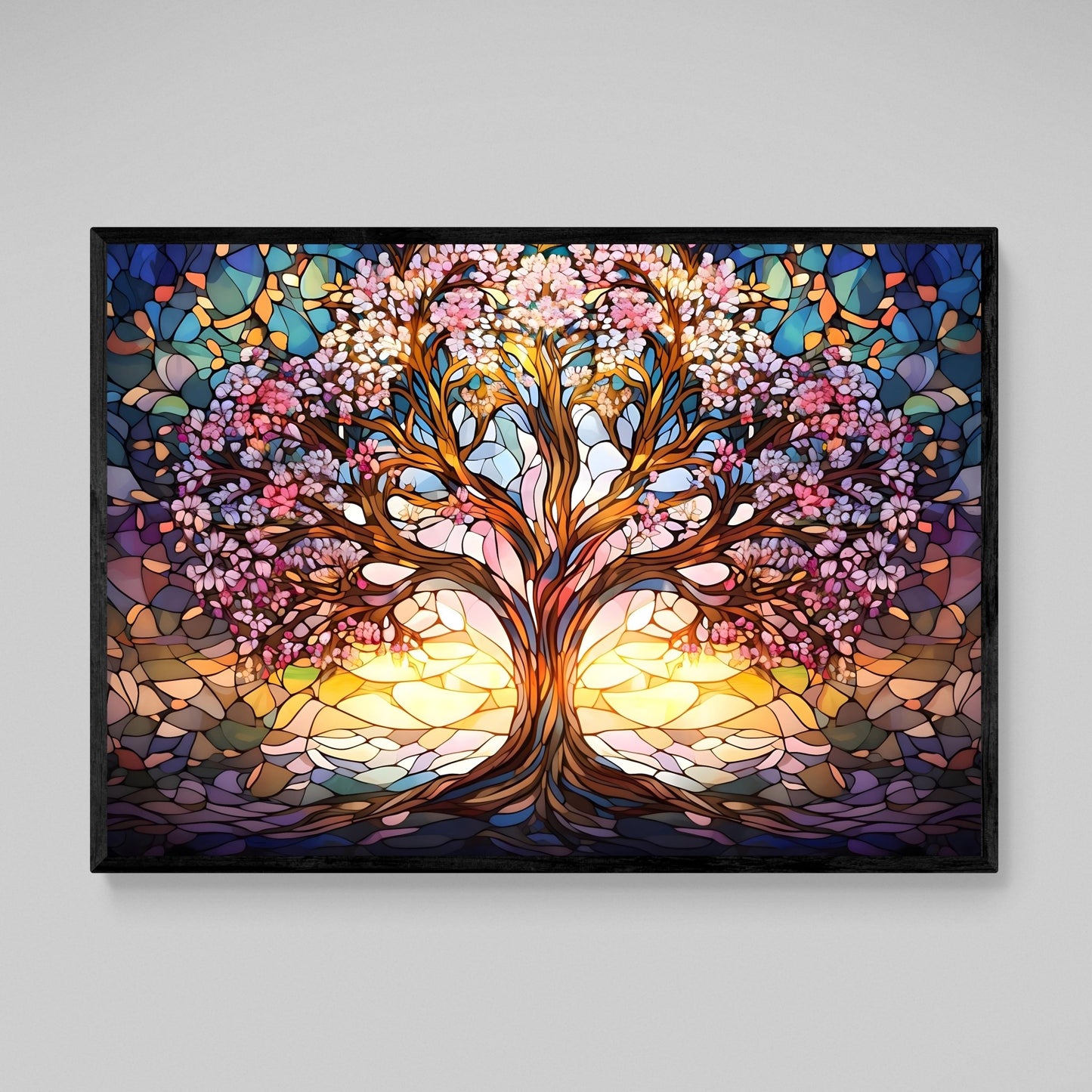 Cuadro Arbol De La Vida Acuarela - La Casa Del Cuadro