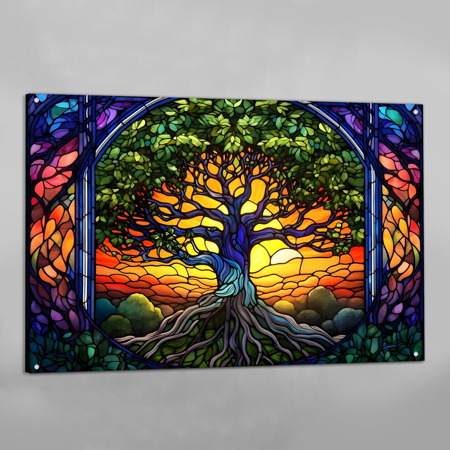 Cuadro Arbol De La Vida Espiritual - La Casa Del Cuadro