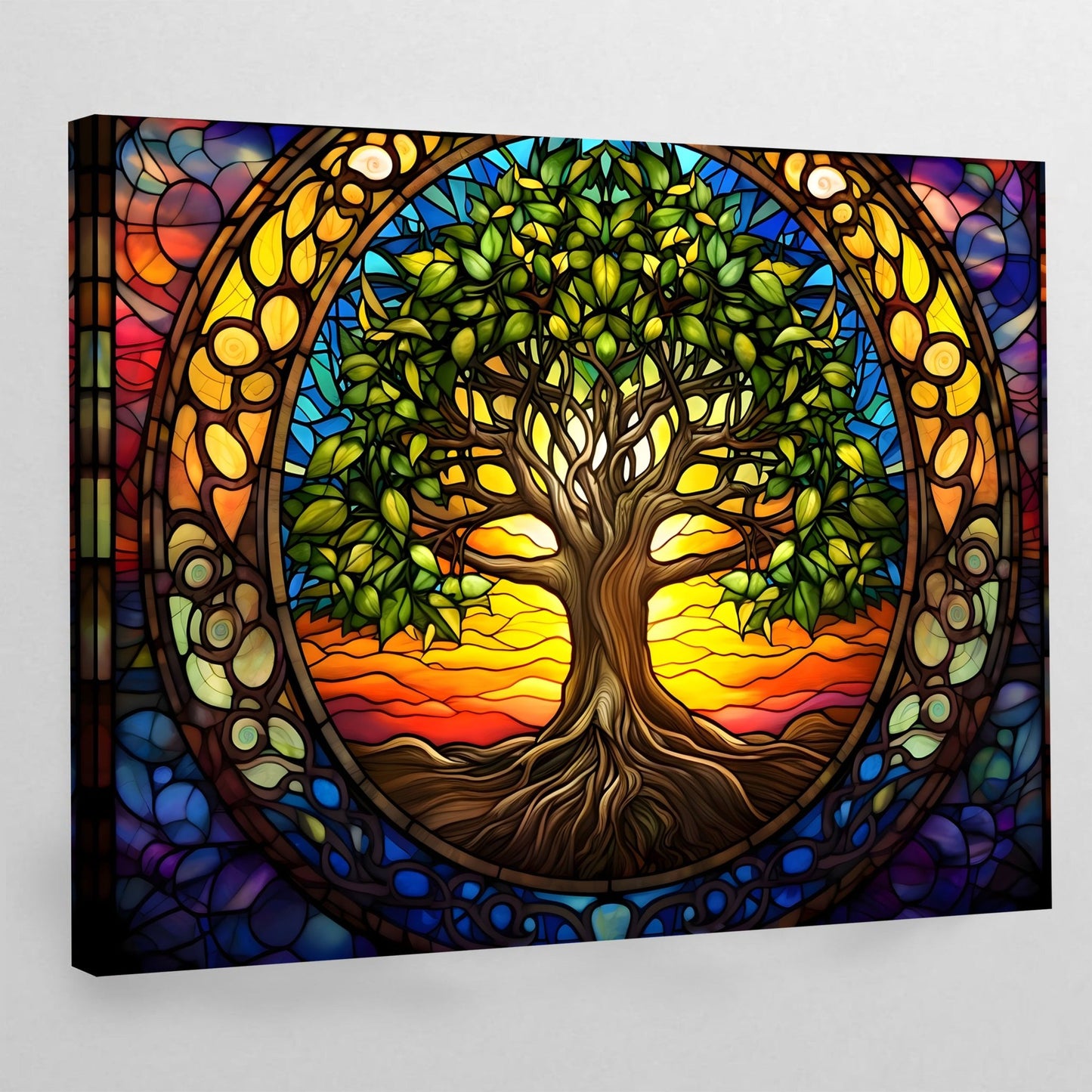 Cuadro Arbol De La Vida Místico - La Casa Del Cuadro
