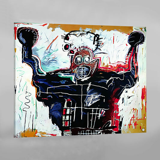Cuadro Basquiat Boxer - La Casa Del Cuadro
