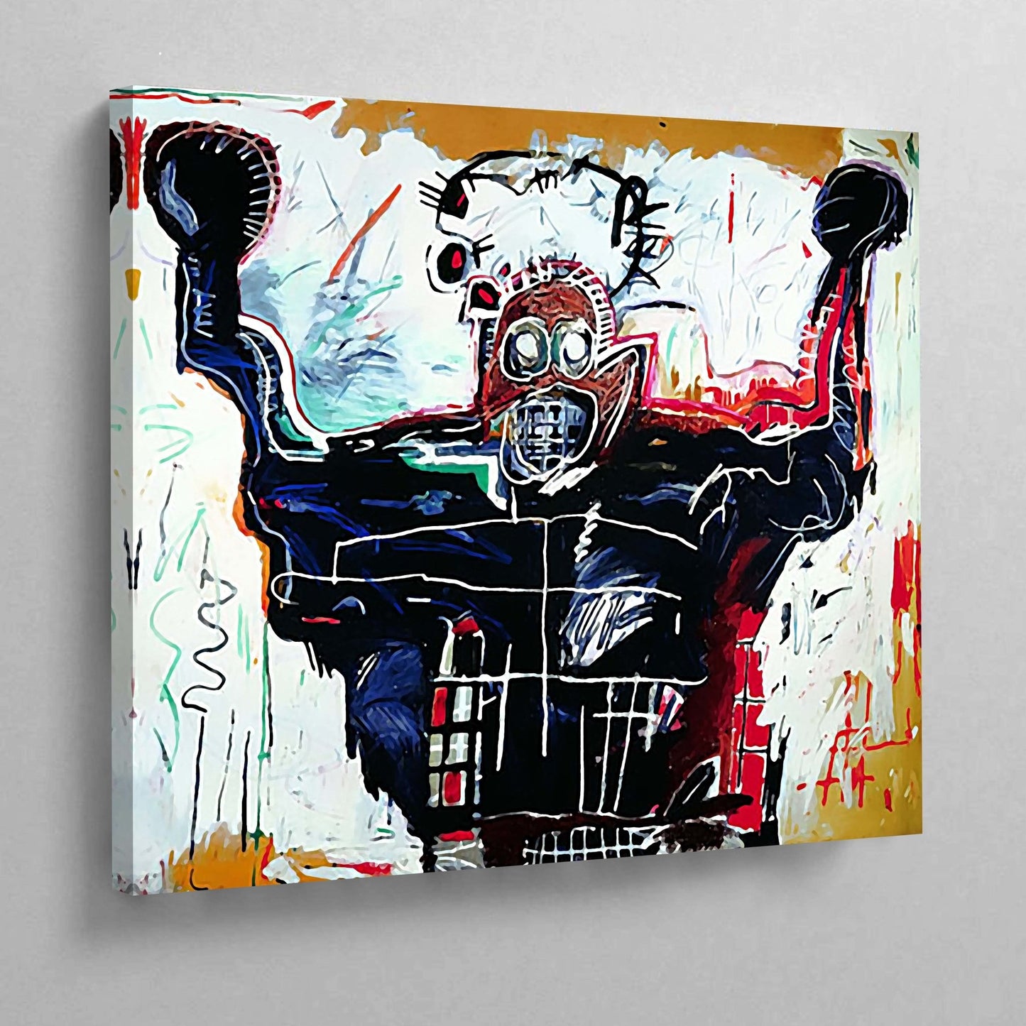 Cuadro Basquiat Boxer - La Casa Del Cuadro