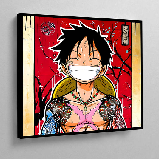 Cuadro Capitán Pirata Anime - La Casa Del Cuadro