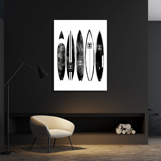 Cuadro Chanel Surf - La Casa Del Cuadro