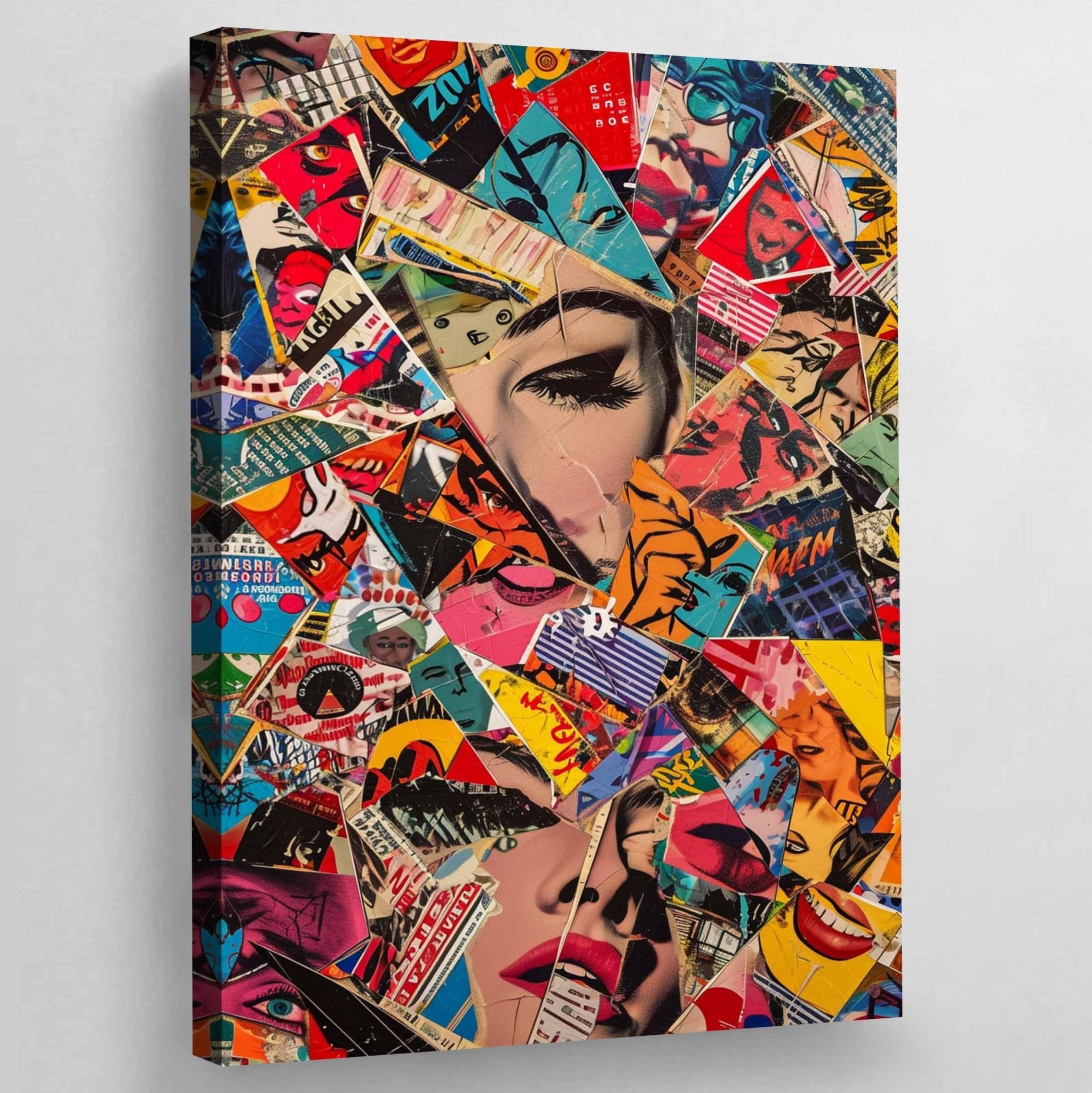 Cuadro Collage Pop Art | La Casa Del Cuadro