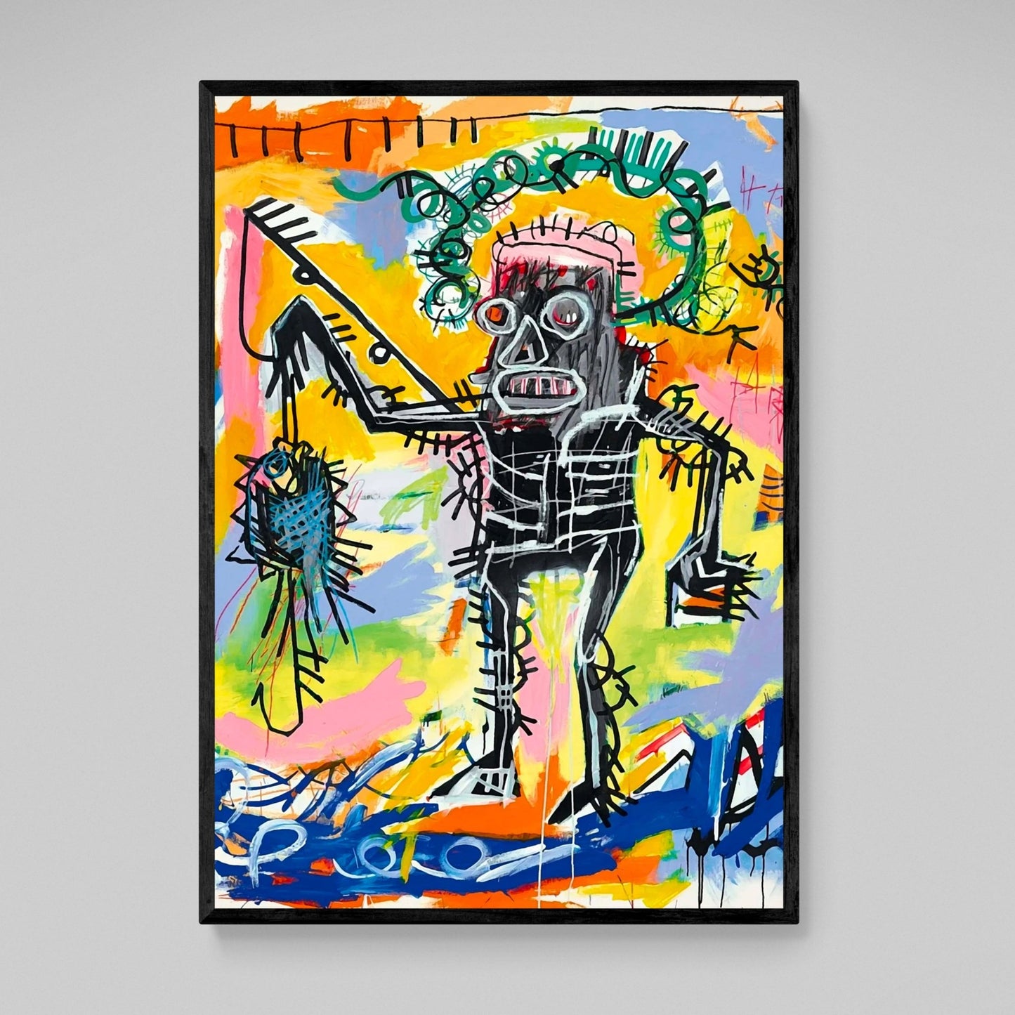 Cuadro Fishing Basquiat - La Casa Del Cuadro