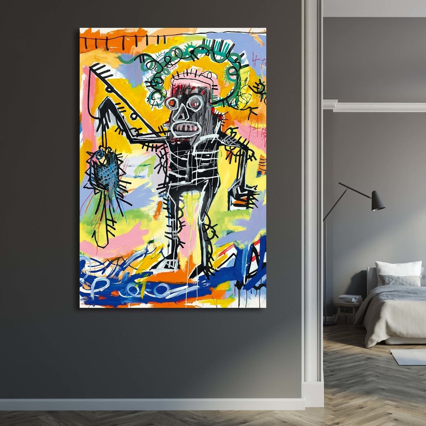 Cuadro Fishing Basquiat - La Casa Del Cuadro