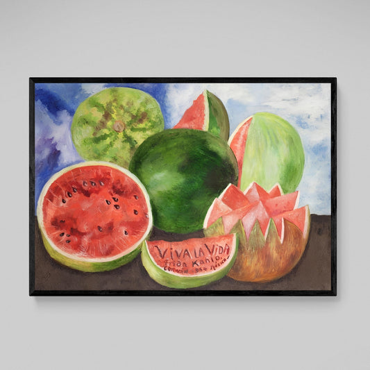 Cuadro Frida Kahlo Viva La Vida - La Casa Del Cuadro