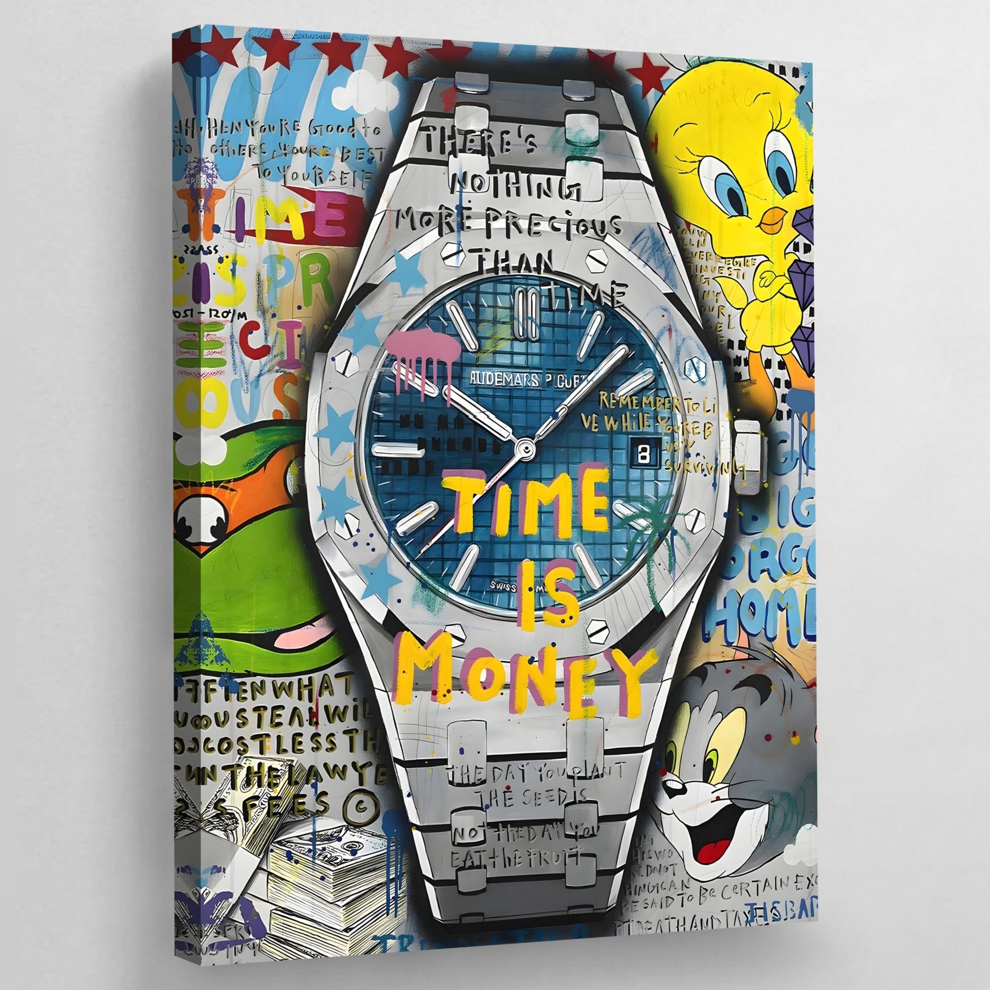 Cuadro Graffiti Audemars Piguet - La Casa Del Cuadro