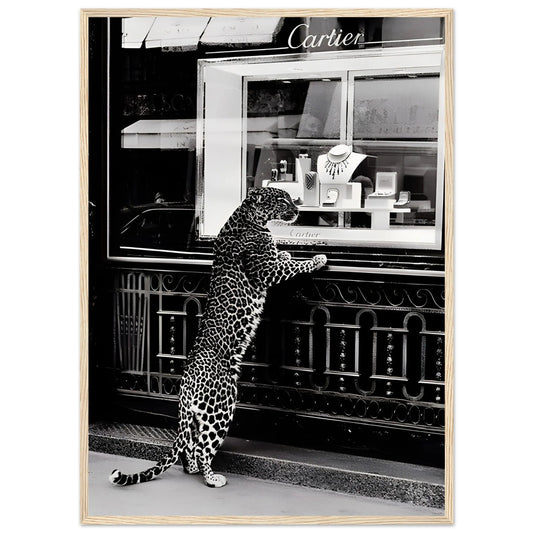 Cuadro Lujo Blanco y Negro - La Casa Del Cuadro