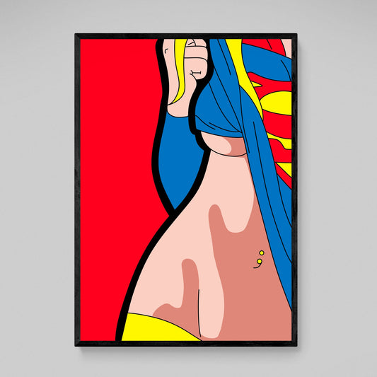 Cuadro Mujer Sensual Pop Art - La Casa Del Cuadro
