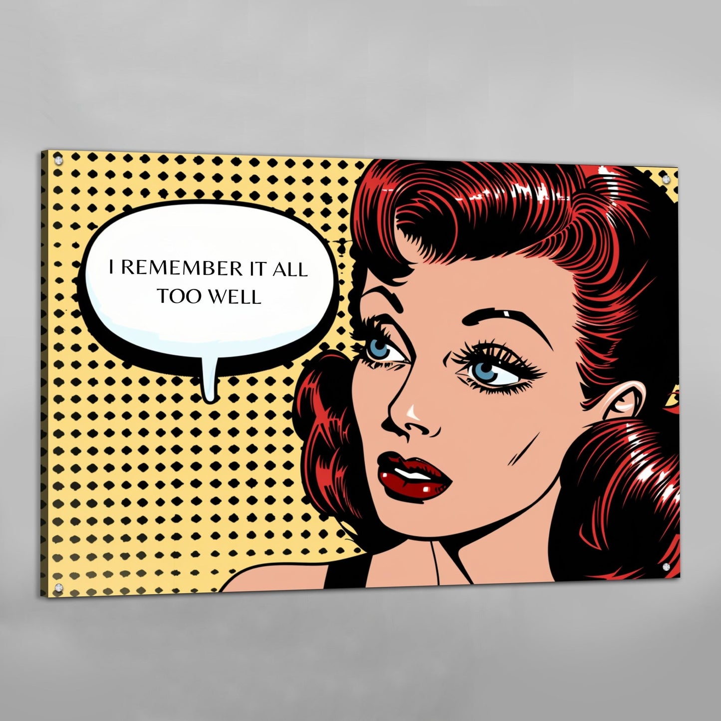 Cuadro Old School Pop Art - La Casa Del Cuadro