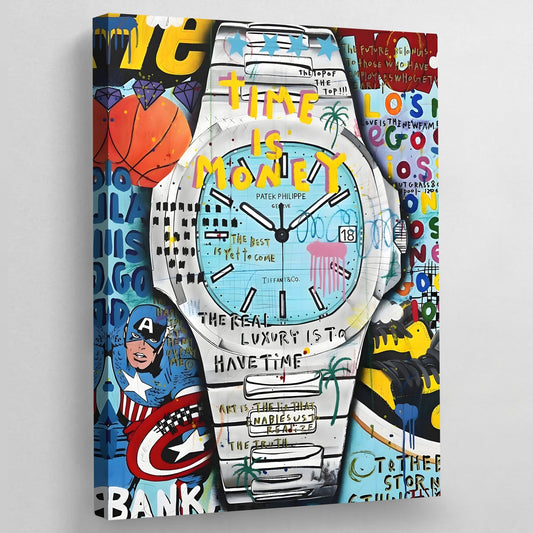 Cuadro Patek Philippe Graffiti - La Casa Del Cuadro