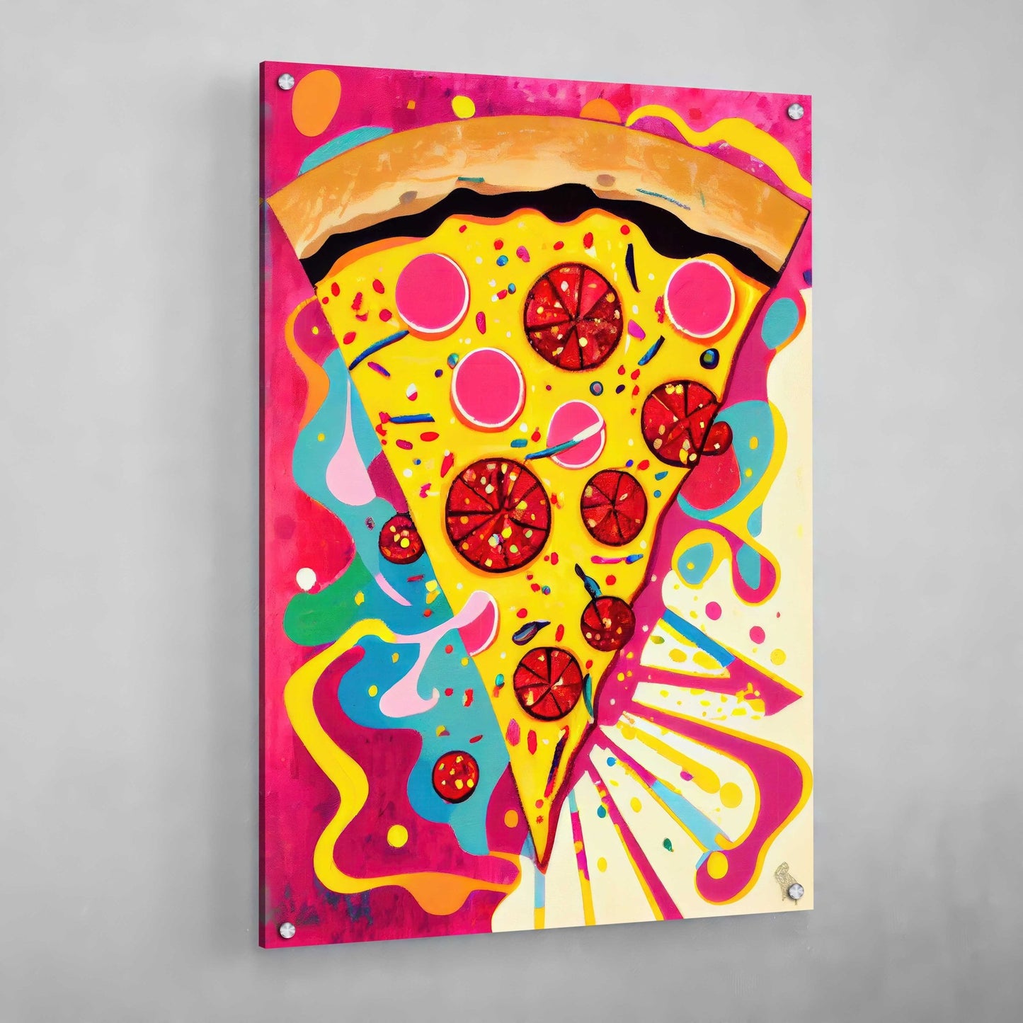 Cuadro Pizza Pop Art - La Casa Del Cuadro