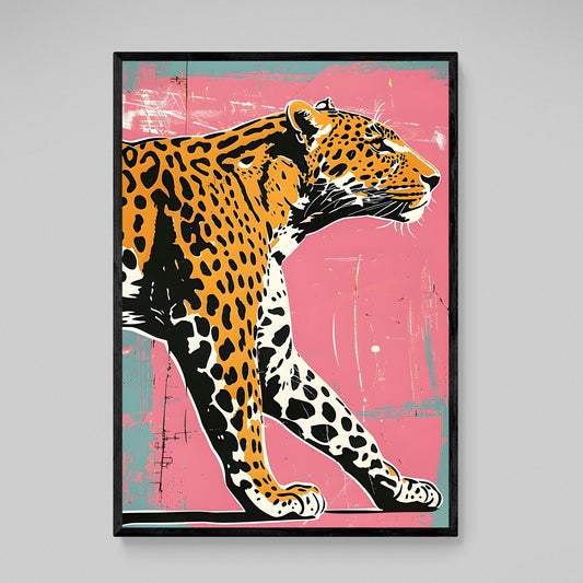 Cuadro Pop Art Leopardo - La Casa Del Cuadro