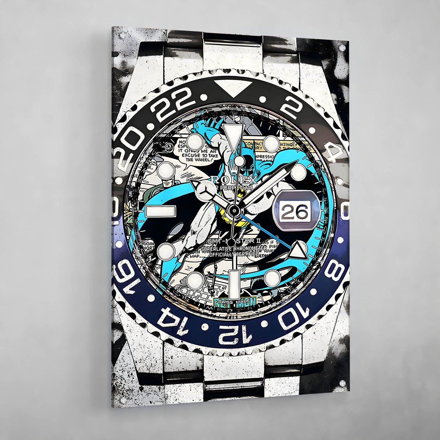 Cuadro Rolex Batman - La Casa Del Cuadro