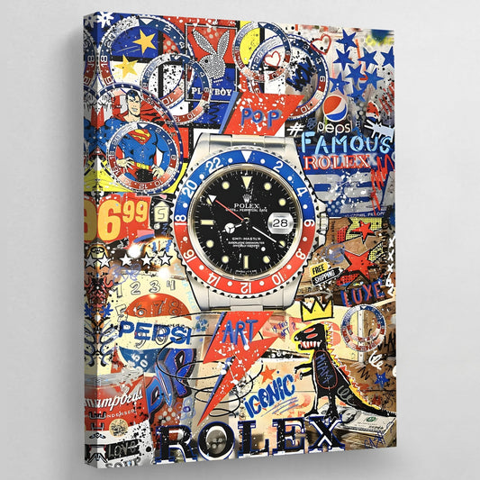Cuadro Rolex Pop Art - La Casa Del Cuadro