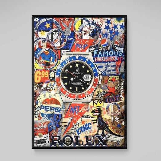Cuadro Rolex Pop Art - La Casa Del Cuadro