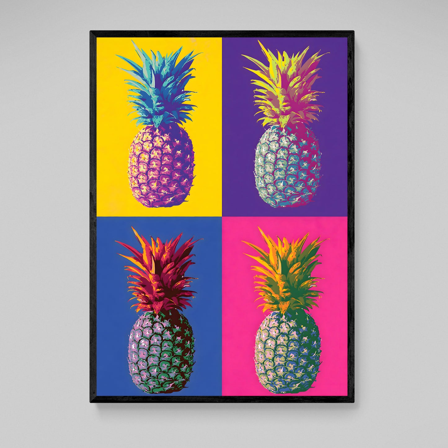 Cuadro Pop Art Piñas