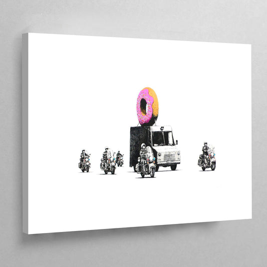 Cuadro Banksy Donut - La Casa Del Cuadro