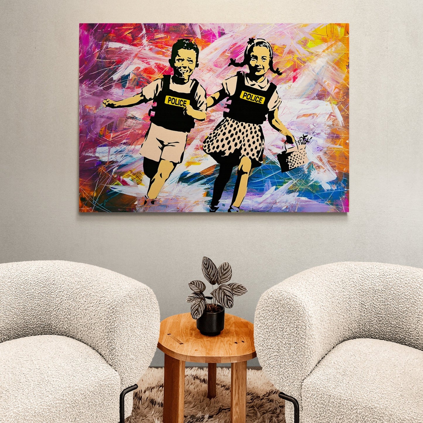 Cuadro Banksy Jack & Jill - La Casa Del Cuadro