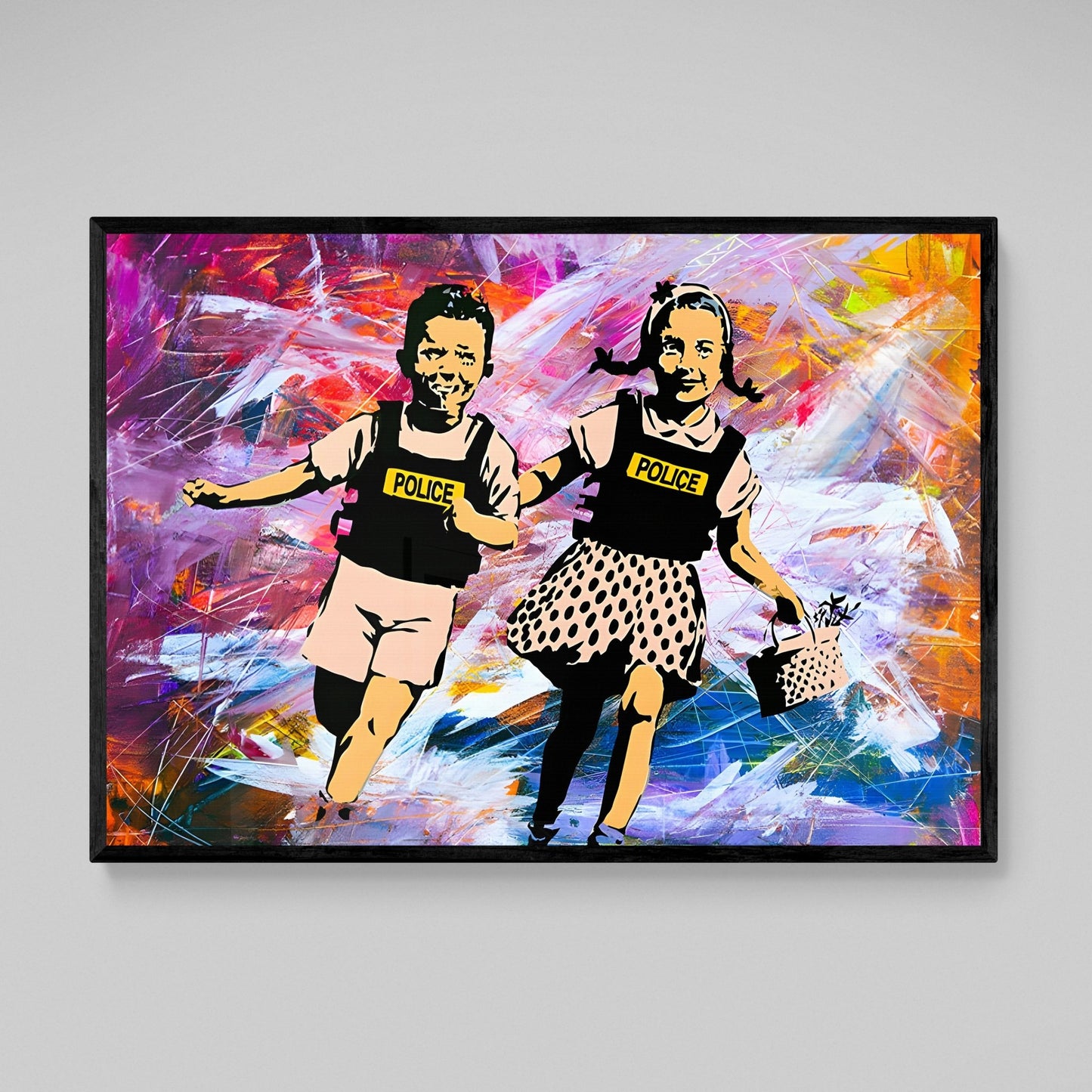 Cuadro Banksy Jack & Jill - La Casa Del Cuadro