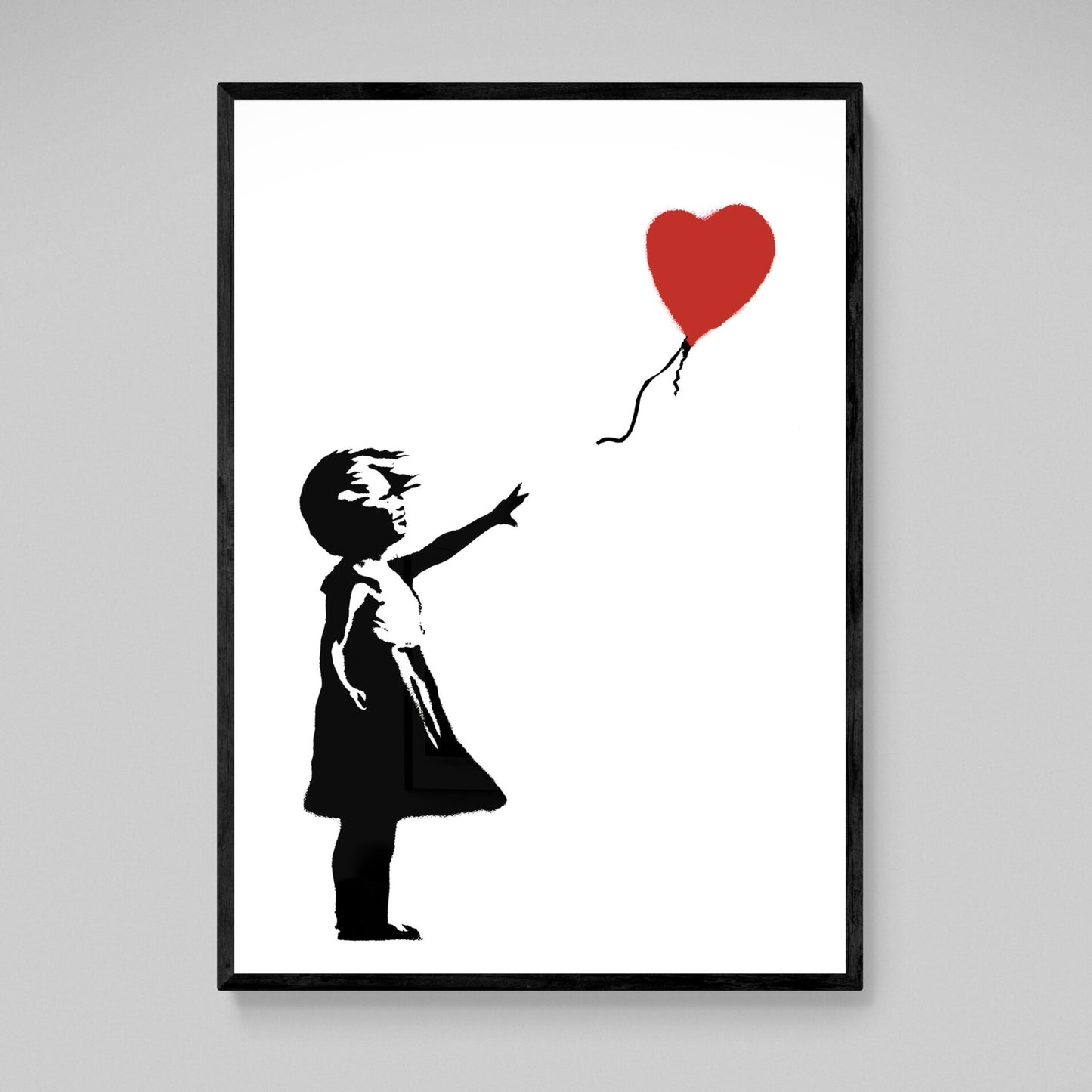Cuadro Banksy Niña Globo - La Casa Del Cuadro