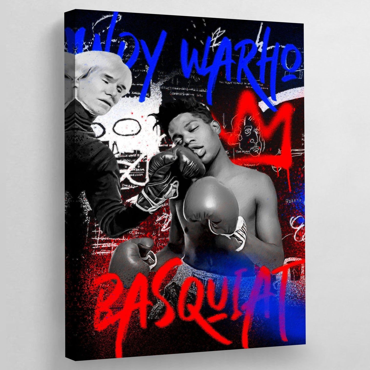 Cuadro Basquiat Warhol - La Casa Del Cuadro
