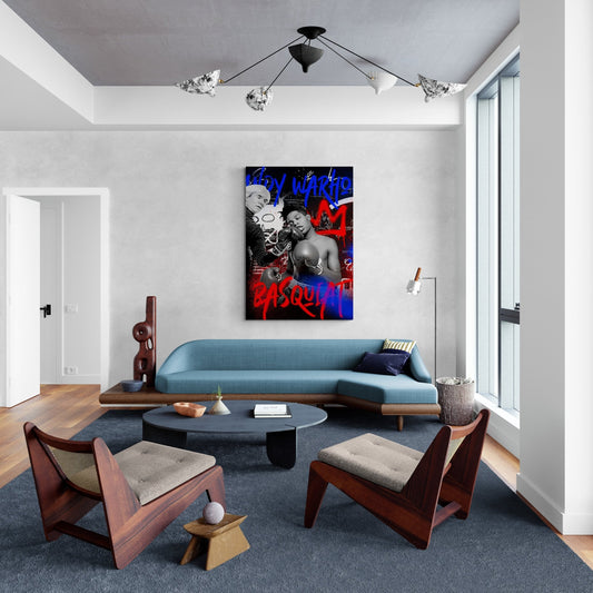 Cuadro Basquiat Warhol - La Casa Del Cuadro