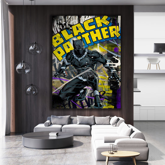 Cuadro Black Panther - La Casa Del Cuadro