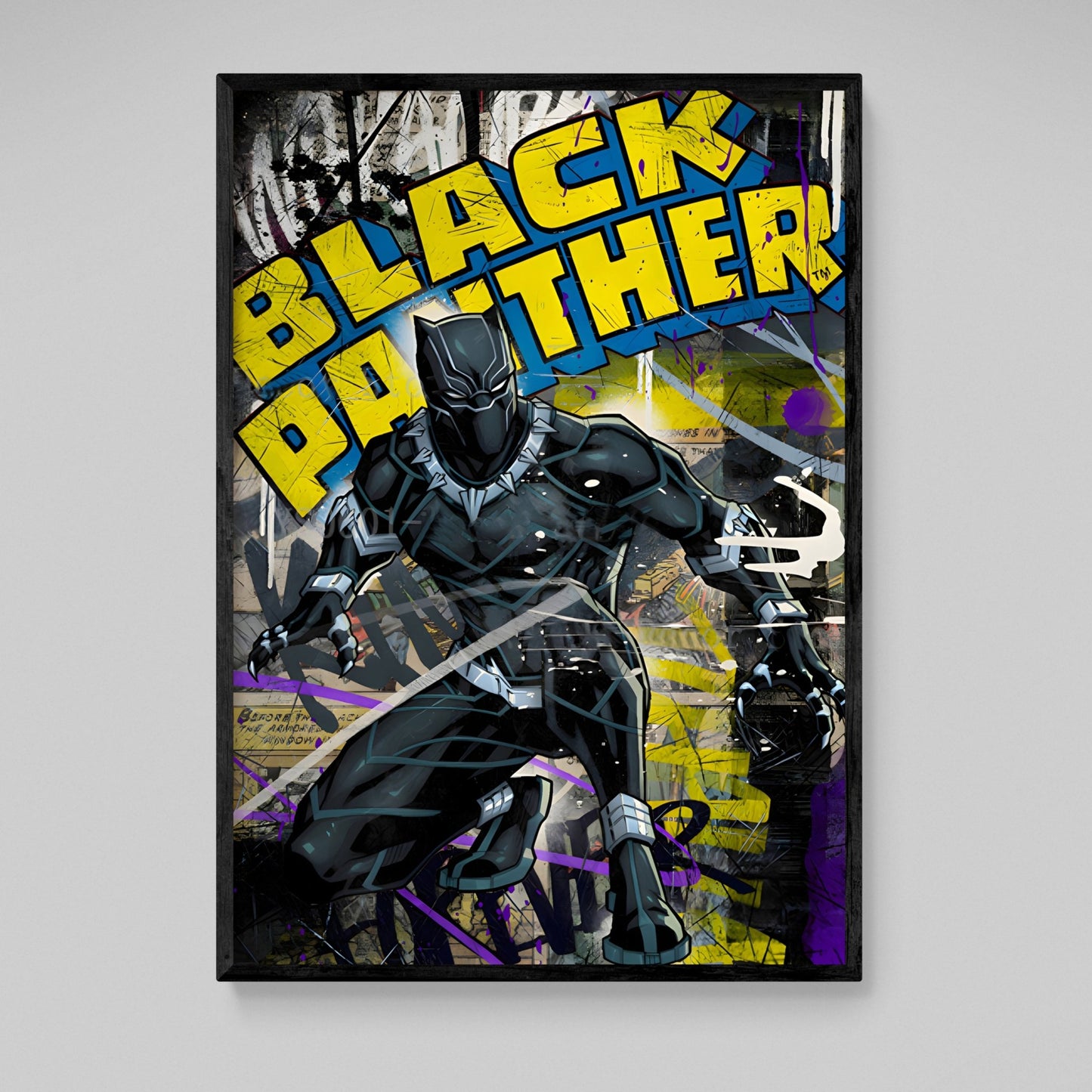 Cuadro Black Panther - La Casa Del Cuadro