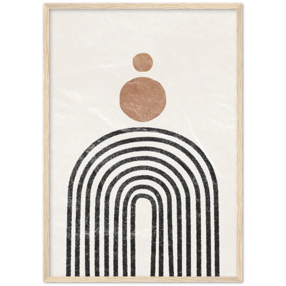 Cuadro Boho Minimalista - La Casa Del Cuadro