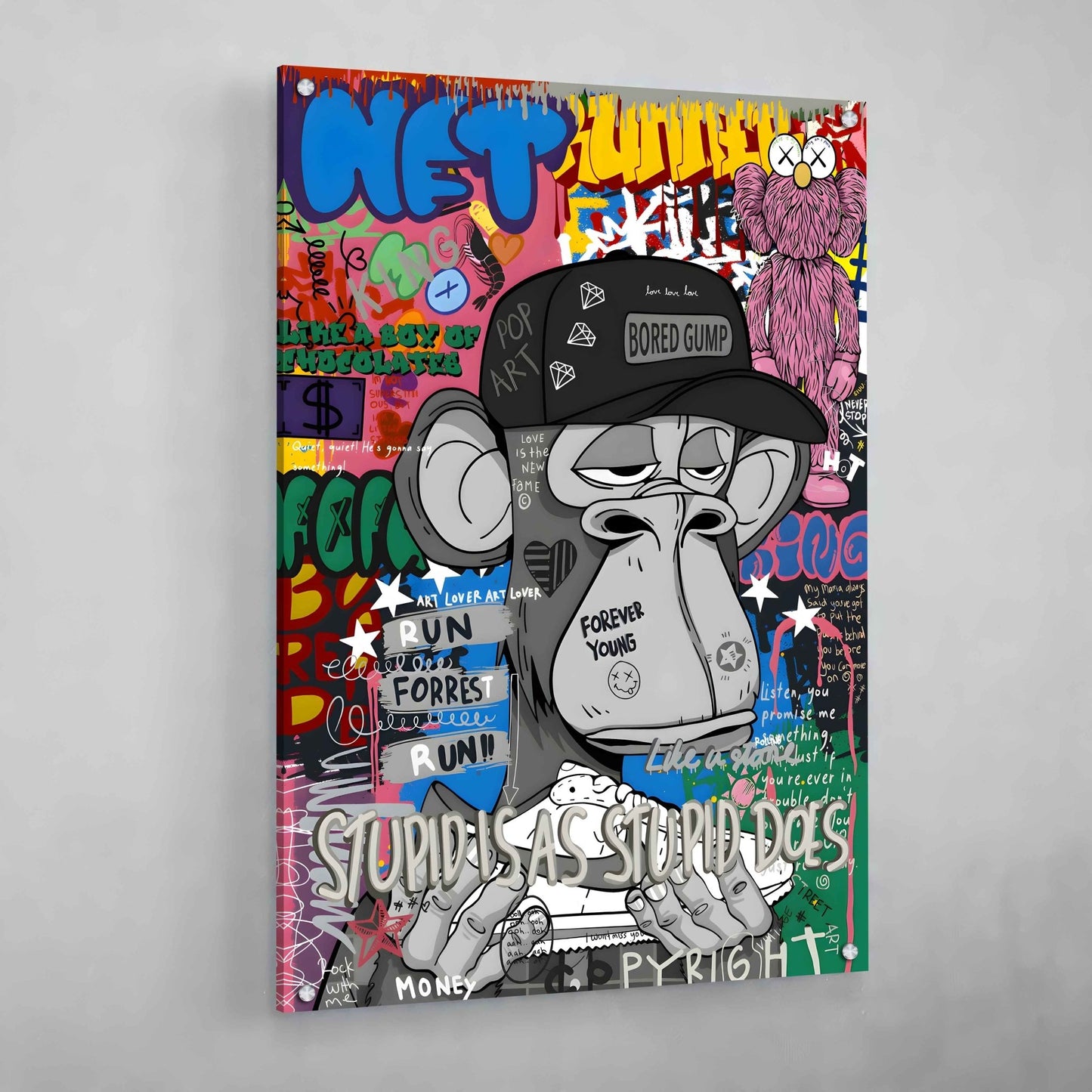 Cuadro Bored Ape Pop Art - La Casa Del Cuadro