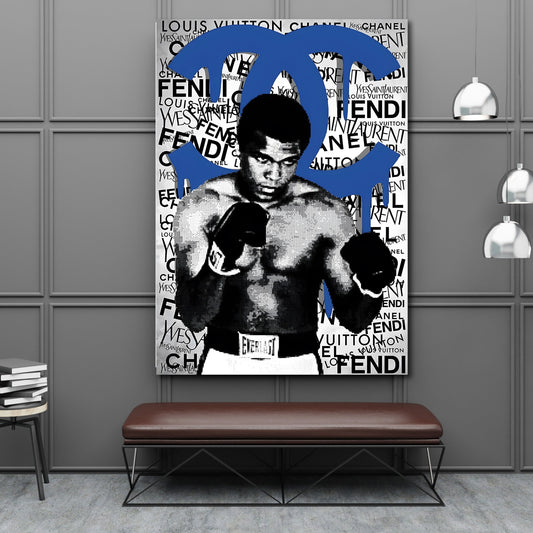 Cuadro Chanel Azul - La Casa Del Cuadro