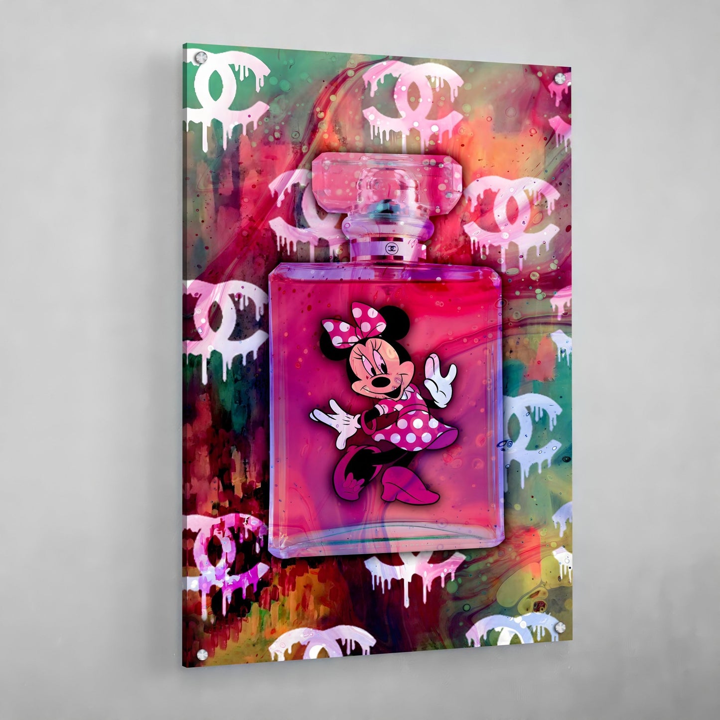 Cuadro Chanel Minnie Mouse - La Casa Del Cuadro