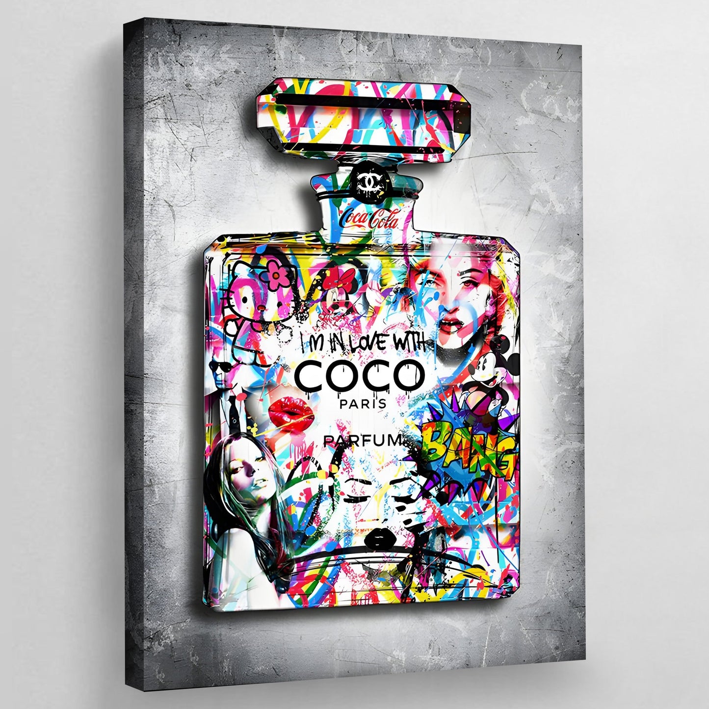 Cuadro Chanel Pop Art - La Casa Del Cuadro