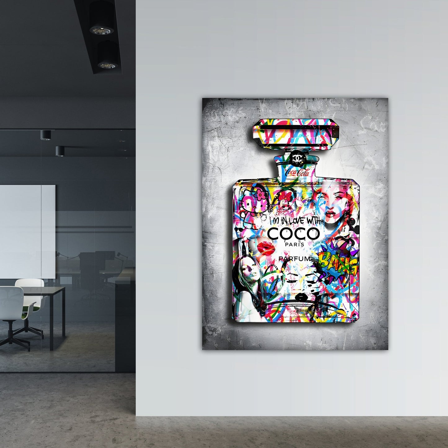 Cuadro Chanel Pop Art - La Casa Del Cuadro