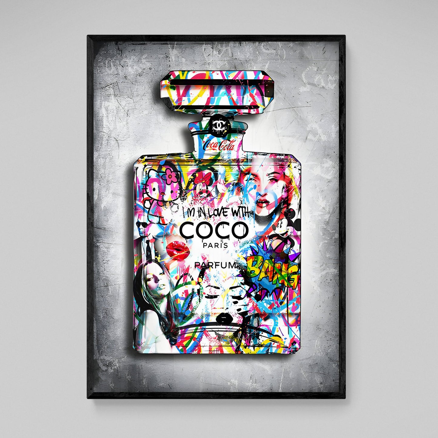 Cuadro Chanel Pop Art - La Casa Del Cuadro