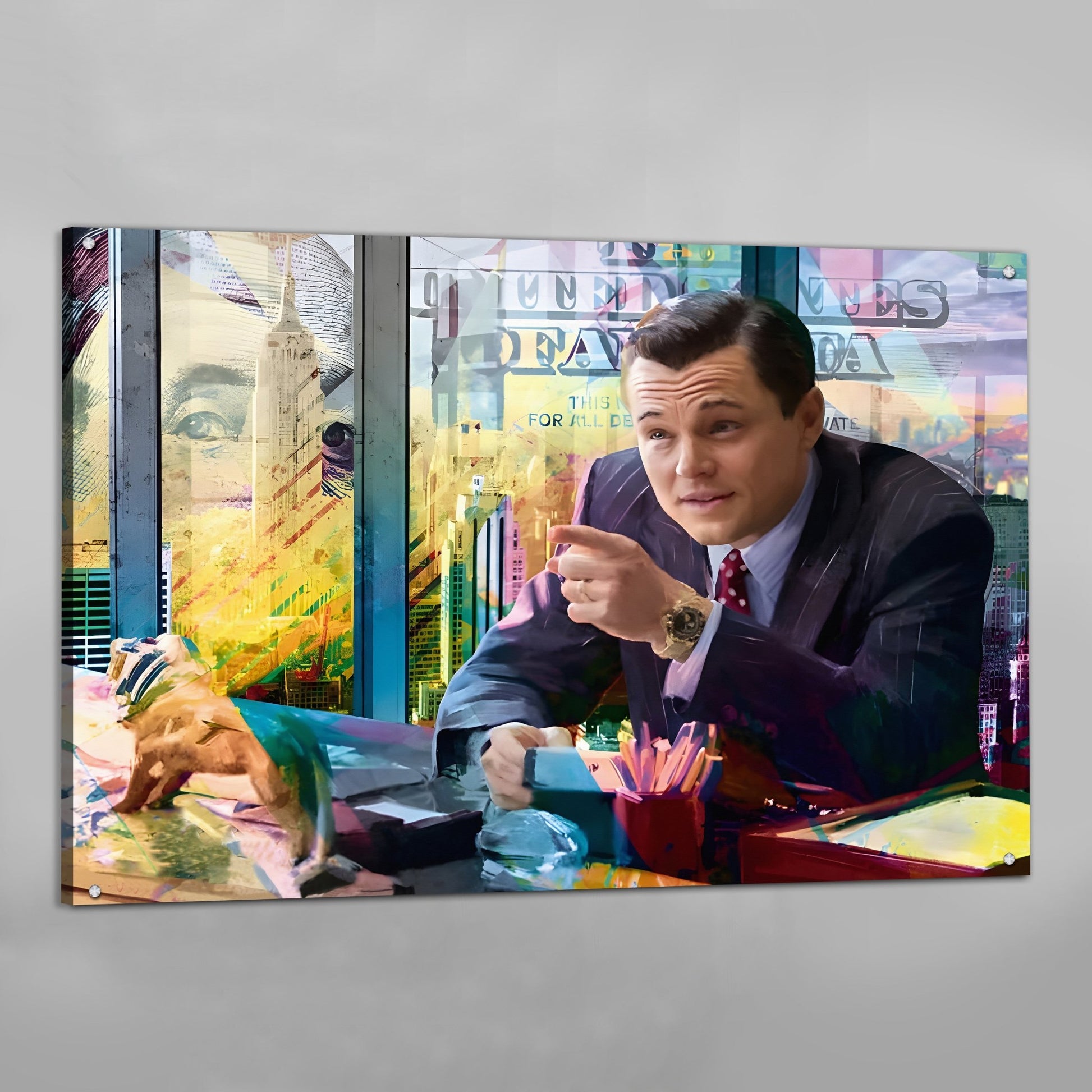 Cuadro El Lobo De Wall Street - La Casa Del Cuadro