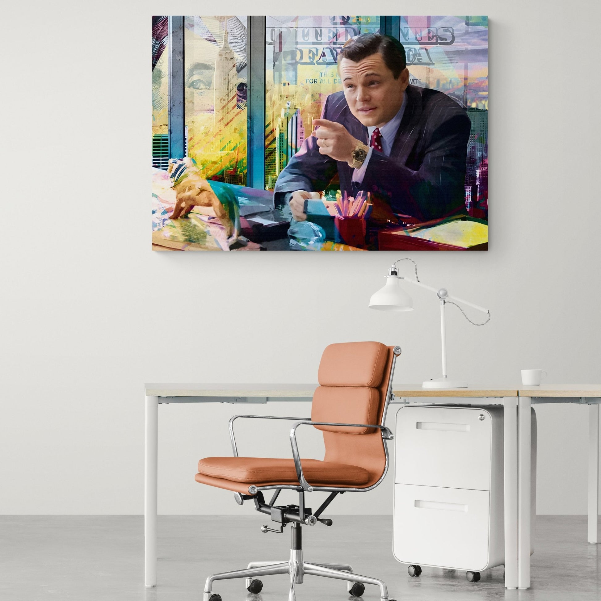 Cuadro El Lobo De Wall Street - La Casa Del Cuadro