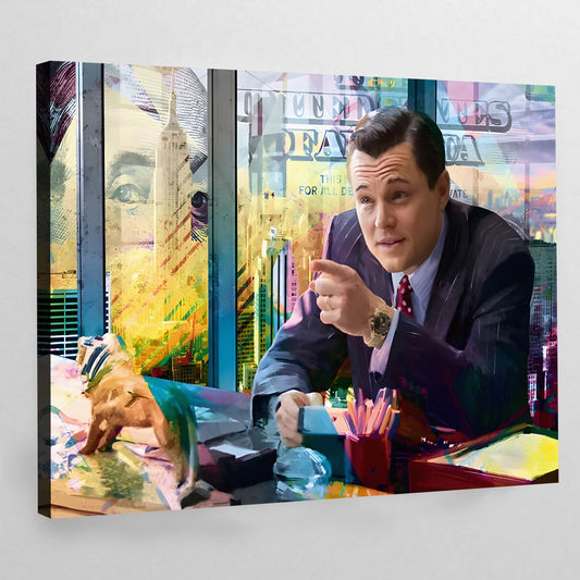 Cuadro El Lobo De Wall Street - La Casa Del Cuadro