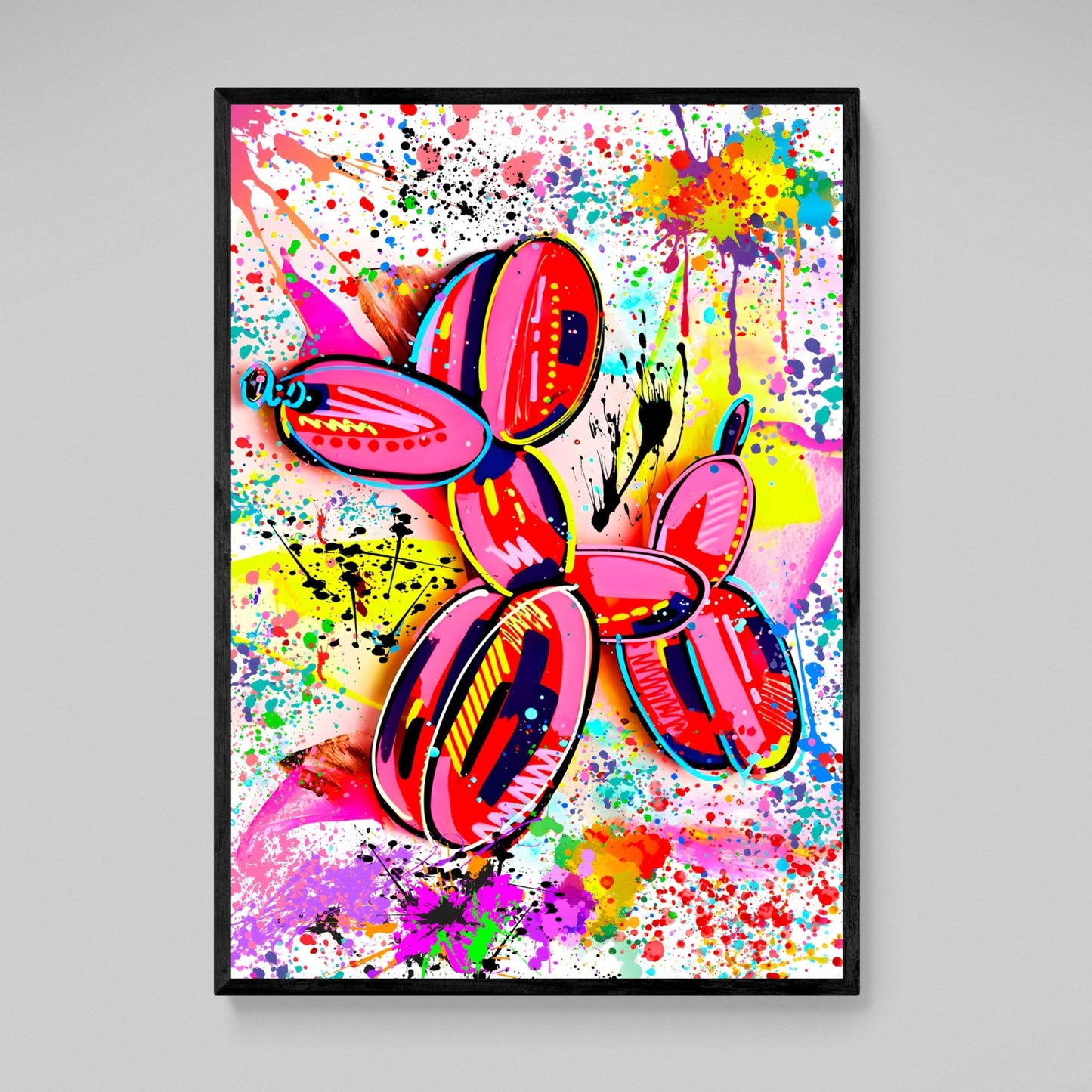 Cuadro Graffiti Jeff Koons - La Casa Del Cuadro