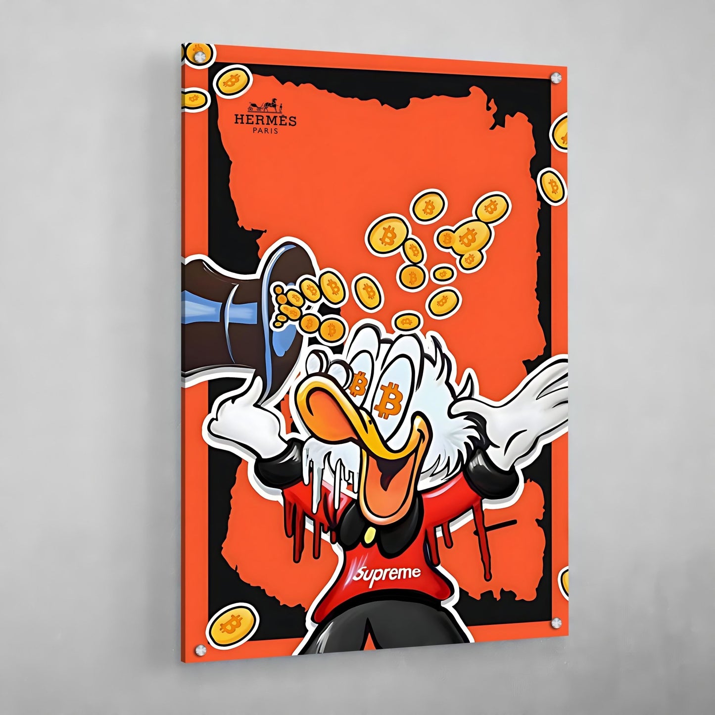 Cuadro Hermes Bitcoin - La Casa Del Cuadro