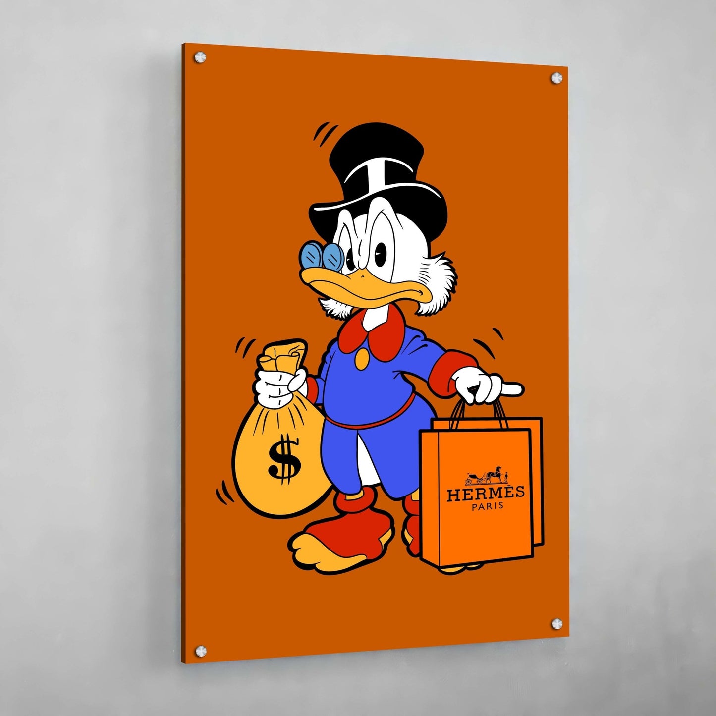 Cuadro Hermes McDuck - La Casa Del Cuadro