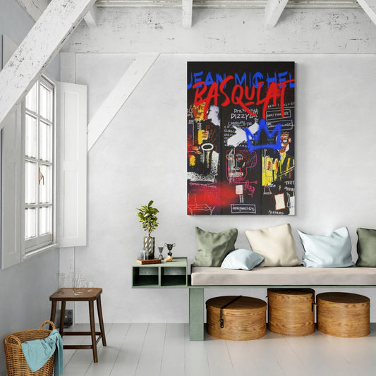 Cuadro Jean-Michel Basquiat - La Casa Del Cuadro