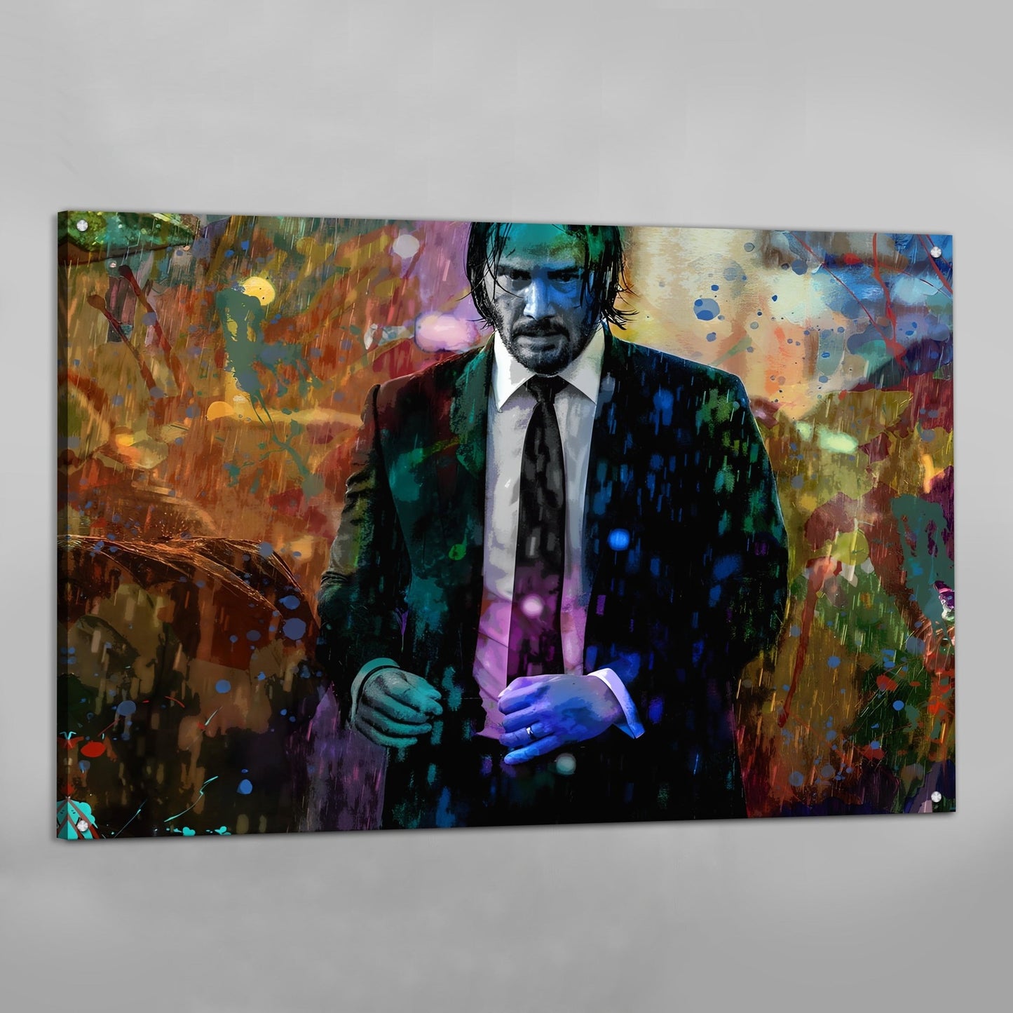 Cuadro John Wick Pop Art - La Casa Del Cuadro