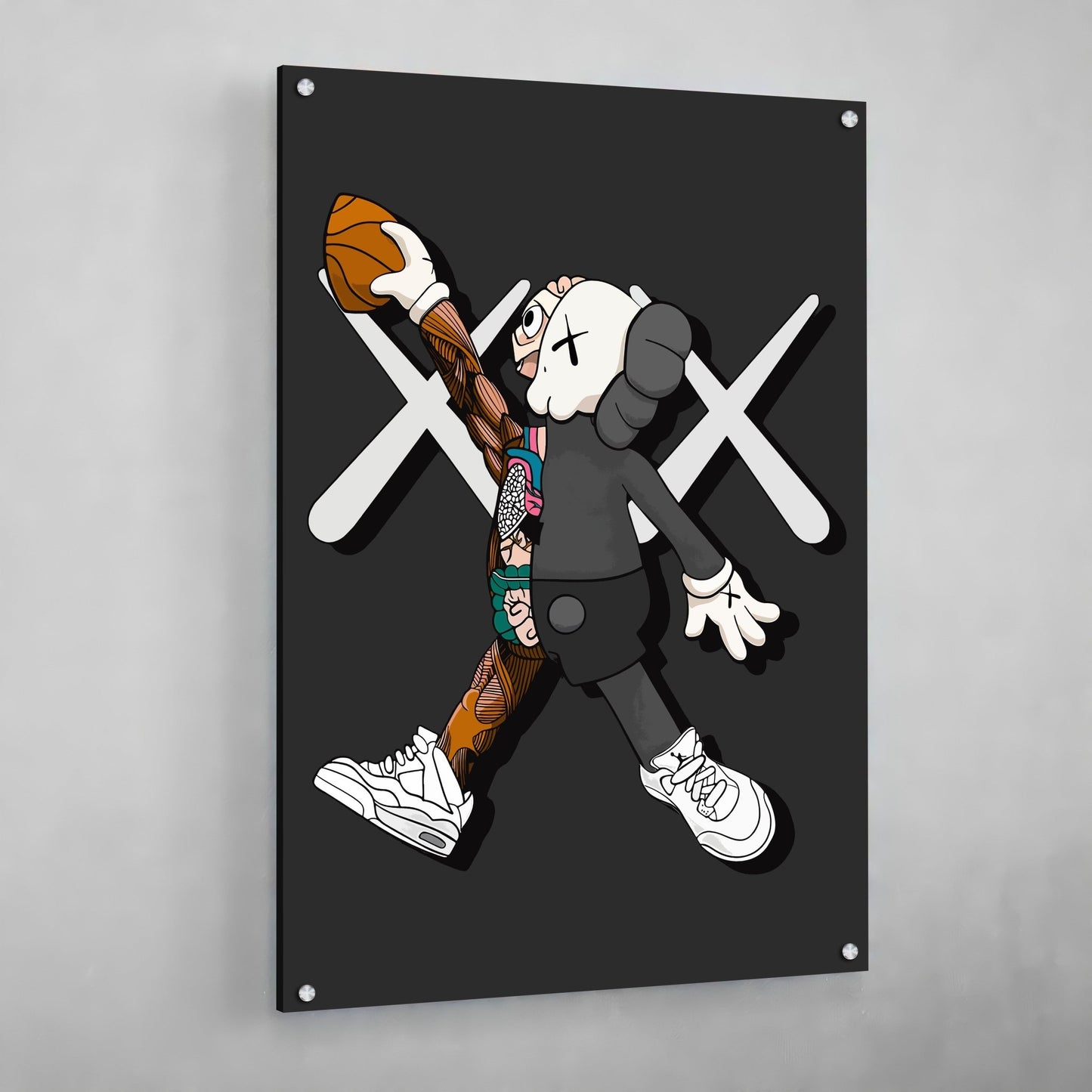 Cuadro Jordan Kaws - La Casa Del Cuadro