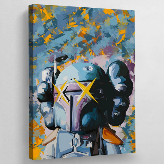 Cuadro Kaws Boba Fett - La Casa Del Cuadro
